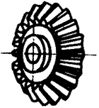 齒輪基本術語錐齒輪、準雙曲面齒輪及其齒輪副