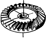 齒輪基本術語錐齒輪、準雙曲面齒輪及其齒輪副