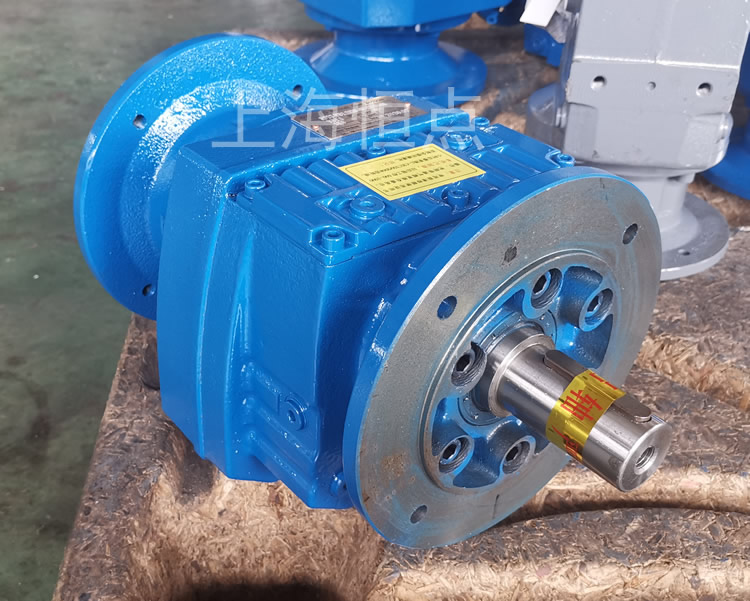 RF57減速機 圓法蘭輸入 法蘭+單軸輸出 實物圖