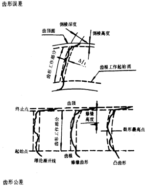 漸開線圓柱齒輪精度齒輪、齒輪副誤差及側隙的定義和代号